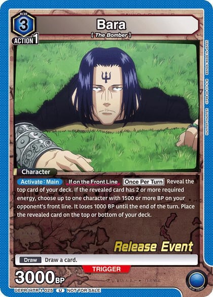 Bara, UE02BT: HUNTER X HUNTER Release Event Cards UEPR/HTR-1-025