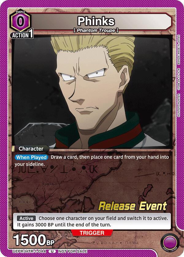 Phinks, UE02BT: HUNTER X HUNTER Release Event Cards UEPR/HTR-1-044