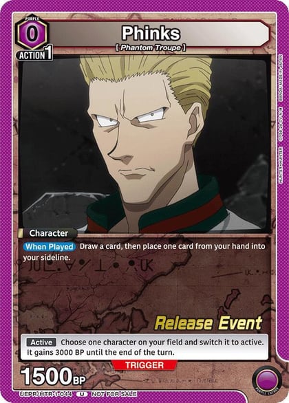 Phinks, UE02BT: HUNTER X HUNTER Release Event Cards UEPR/HTR-1-044