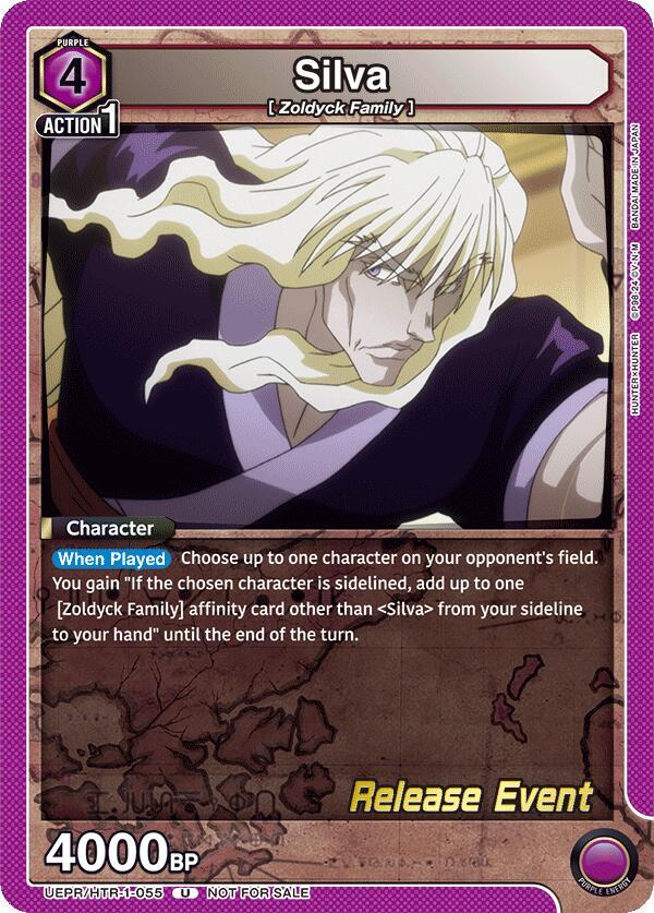 Silva (055), UE02BT: HUNTER X HUNTER Release Event Cards UEPR/HTR-1-055