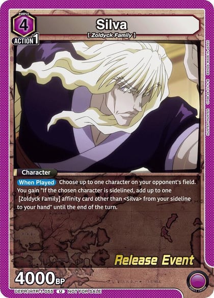 Silva (055), UE02BT: HUNTER X HUNTER Release Event Cards UEPR/HTR-1-055