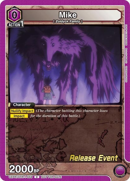 Mike, UE02BT: HUNTER X HUNTER Release Event Cards UEPR/HTR-1-059