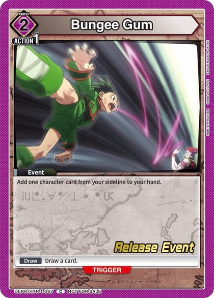 Bungee Gum, UE02BT: HUNTER X HUNTER Release Event Cards UEPR/HTR-1-067