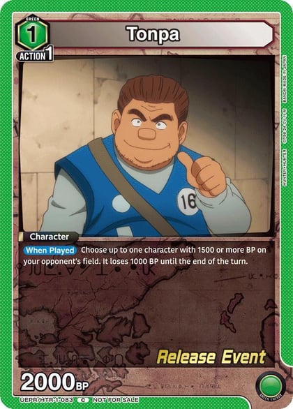 Tonpa, UE02BT: HUNTER X HUNTER Release Event Cards UEPR/HTR-1-083