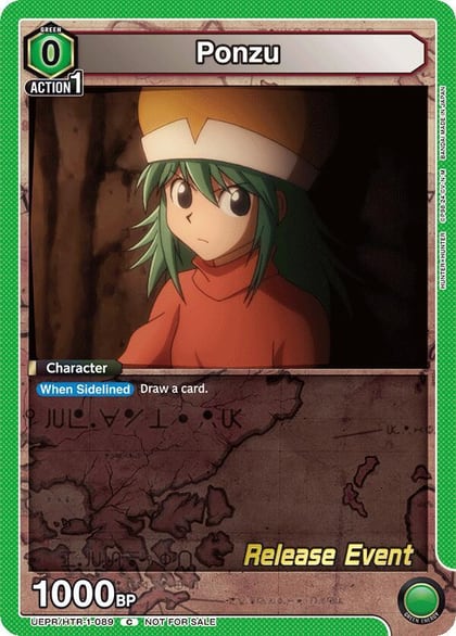 Ponzu, UE02BT: HUNTER X HUNTER Release Event Cards UEPR/HTR-1-089