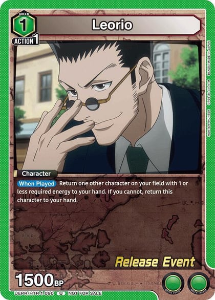Leorio (090), UE02BT: HUNTER X HUNTER Release Event Cards UEPR/HTR-1-090