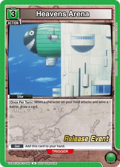 Heavens Arena, UE02BT: HUNTER X HUNTER Release Event Cards UEPR/HTR-1-095