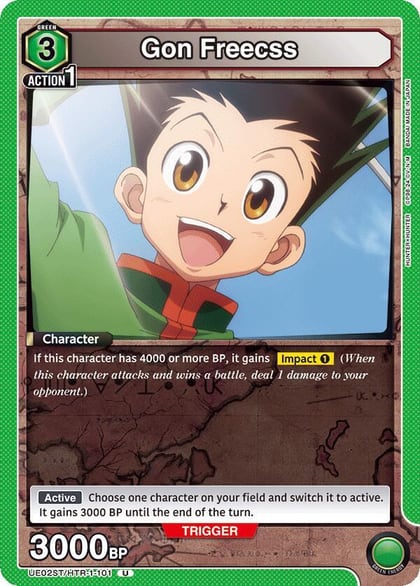 Gon Freecss (101), UE02ST: HUNTER X HUNTER Starter Deck UE02ST/HTR-1-101