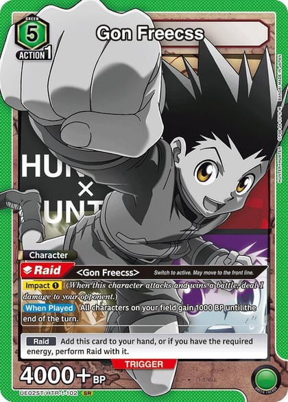 Gon Freecss (102), UE02ST: HUNTER X HUNTER Starter Deck UE02ST/HTR-1-102