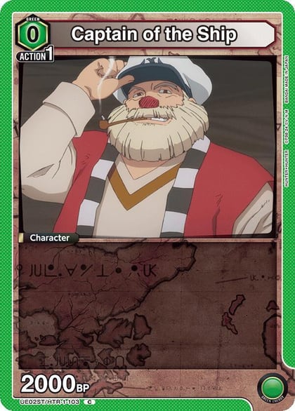 Captain of the Ship, UE02ST: HUNTER X HUNTER Starter Deck UE02ST/HTR-1-103