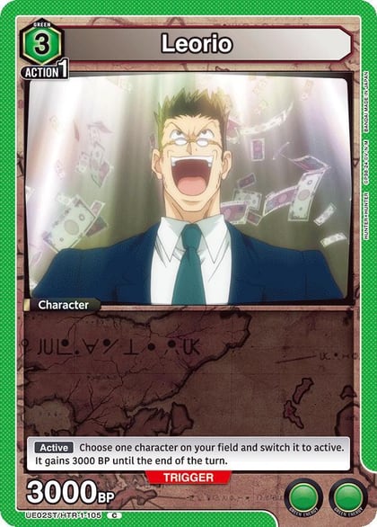 Leorio (105), UE02ST: HUNTER X HUNTER Starter Deck UE02ST/HTR-1-105