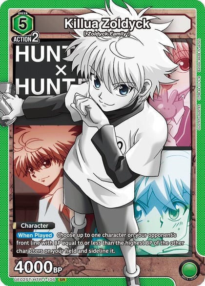 Killua Zoldyck (106), UE02ST: HUNTER X HUNTER Starter Deck UE02ST/HTR-1-106