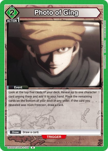 Photo of Ging, UE02ST: HUNTER X HUNTER Starter Deck UE02ST/HTR-1-109