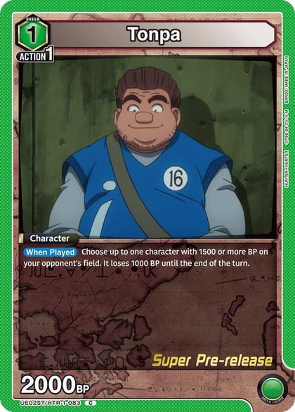 Tonpa, UE02ST: HUNTER X HUNTER Super Pre-Release Starter Deck UE02ST/HTR-1-083