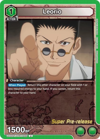 Leorio (090), UE02ST: HUNTER X HUNTER Super Pre-Release Starter Deck UE02ST/HTR-1-090