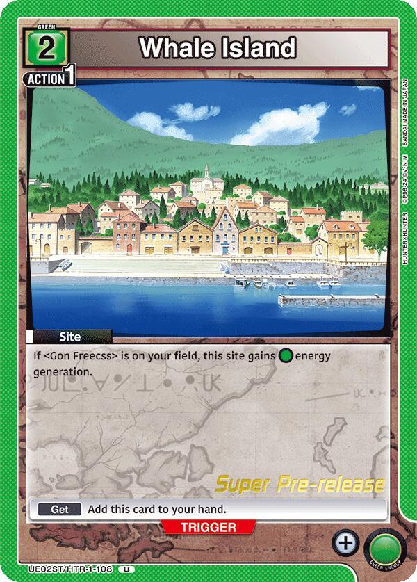 Whale Island, UE02ST: HUNTER X HUNTER Super Pre-Release Starter Deck UE02ST/HTR-1-108