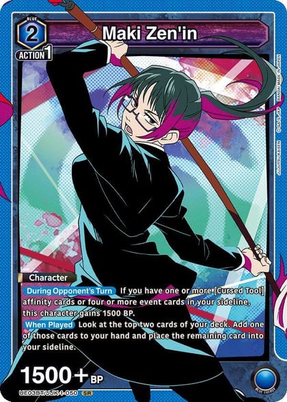Maki Zen'in (050), UE03BT: Jujutsu Kaisen UE03BT/JJK-1-050