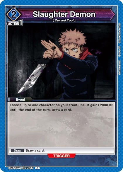 Slaughter Demon, UE03BT: Jujutsu Kaisen UE03BT/JJK-1-065