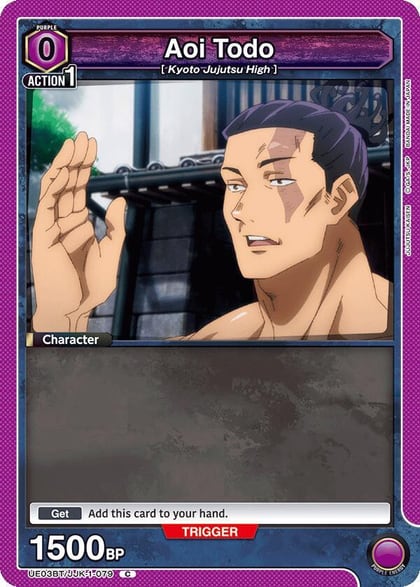 Aoi Todo (079), UE03BT: Jujutsu Kaisen UE03BT/JJK-1-079