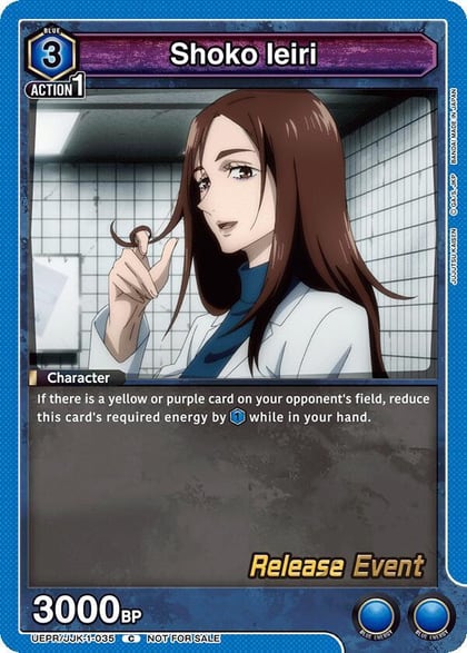 Shoko Ieiri, UE03BT: Jujutsu Kaisen Release Event Cards UEPR/JJK-1-035