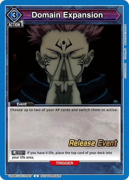 Domain Expansion (067), UE03BT: Jujutsu Kaisen Release Event Cards UEPR/JJK-1-067