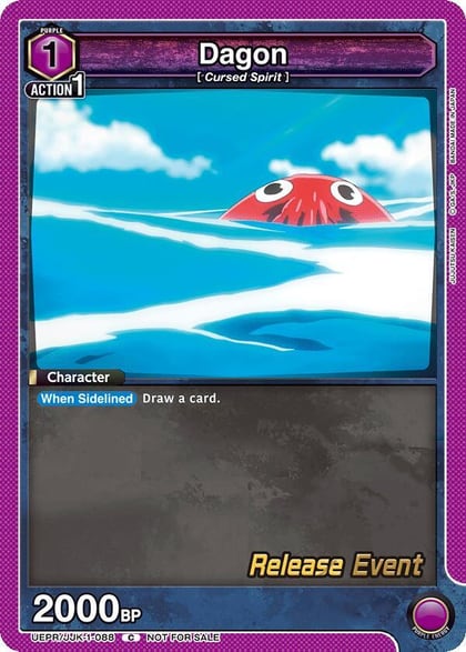 Dagon, UE03BT: Jujutsu Kaisen Release Event Cards UEPR/JJK-1-088