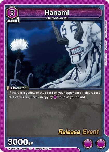 Hanami (089), UE03BT: Jujutsu Kaisen Release Event Cards UEPR/JJK-1-089
