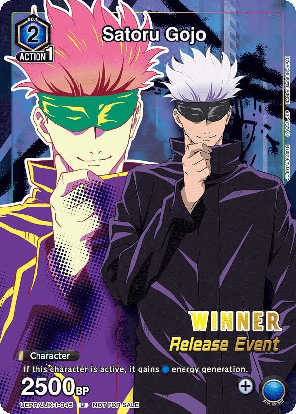 Satoru Gojo (Release Event Winner), UE03BT: Jujutsu Kaisen Release Event Cards UEPR/JJK-1-045