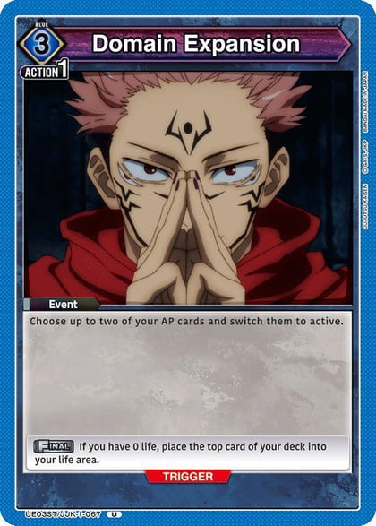 Domain Expansion, UE03ST: Jujutsu Kaisen Starter Deck UE03ST/JJK-1-067