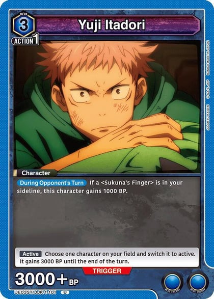 Yuji Itadori (101), UE03ST: Jujutsu Kaisen Starter Deck UE03ST/JJK-1-101