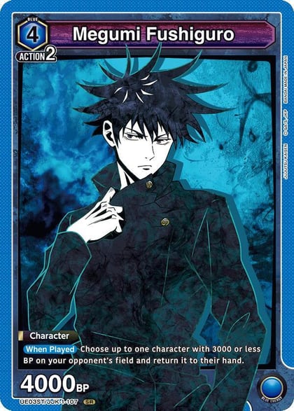 Megumi Fushiguro (107), UE03ST: Jujutsu Kaisen Starter Deck UE03ST/JJK-1-107