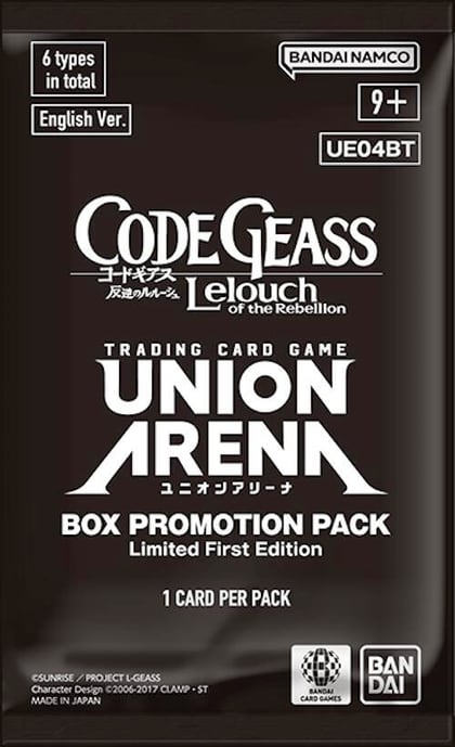 Code Geass: Lelouch of the Rebellion - Box Promotion Pack, UE04BT: CODE GEASS: Lelouch of the Rebellion P600698