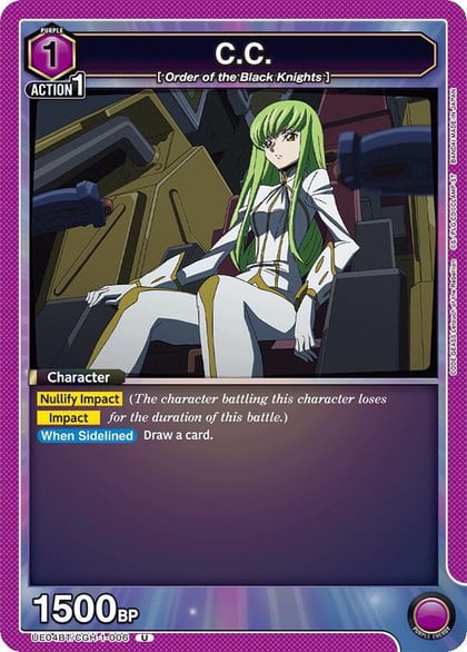 C.C. (006), UE04BT: CODE GEASS: Lelouch of the Rebellion UE04BT/CGH-1-006