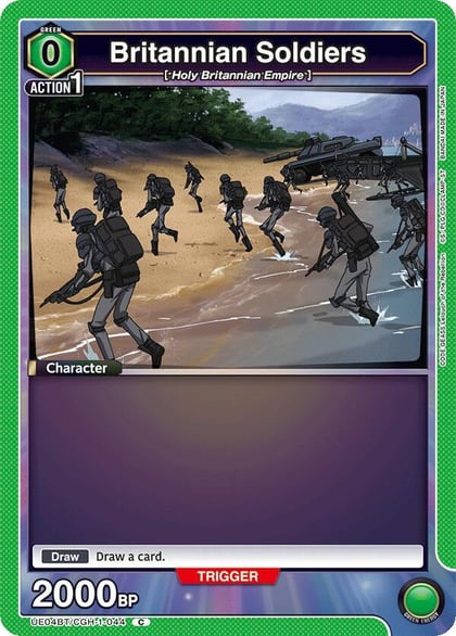 Britannian Soldiers, UE04BT: CODE GEASS: Lelouch of the Rebellion UE04BT/CGH-1-044
