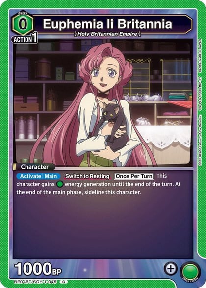 Euphemia li Britannia (045), UE04BT: CODE GEASS: Lelouch of the Rebellion UE04BT/CGH-1-045