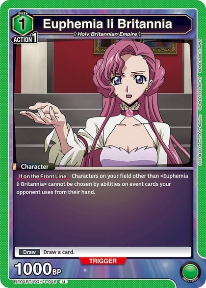 Euphemia li Britannia (046), UE04BT: CODE GEASS: Lelouch of the Rebellion UE04BT/CGH-1-046
