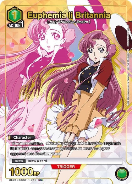 Euphemia li Britannia (046) (U*), UE04BT: CODE GEASS: Lelouch of the Rebellion UE04BT/CGH-1-046