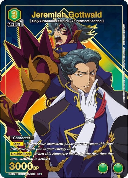 Jeremiah Gottwald (052) (R*), UE04BT: CODE GEASS: Lelouch of the Rebellion UE04BT/CGH-1-052