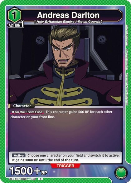 Andreas Darlton, UE04BT: CODE GEASS: Lelouch of the Rebellion UE04BT/CGH-1-053