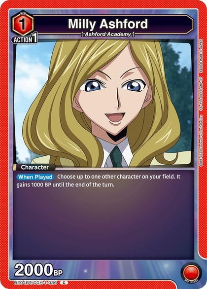 Milly Ashford (086), UE04BT: CODE GEASS: Lelouch of the Rebellion UE04BT/CGH-1-086