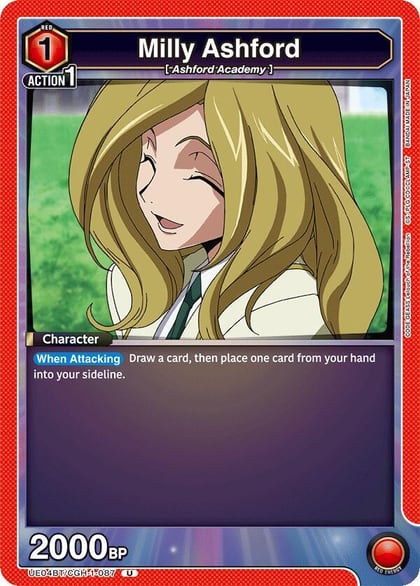 Milly Ashford (087), UE04BT: CODE GEASS: Lelouch of the Rebellion UE04BT/CGH-1-087