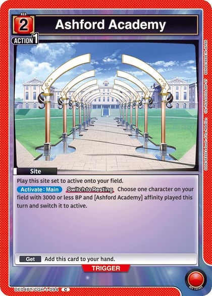 Ashford Academy, UE04BT: CODE GEASS: Lelouch of the Rebellion UE04BT/CGH-1-094