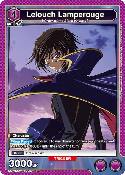 Lelouch Lamperouge (103), UE04BT: CODE GEASS: Lelouch of the Rebellion UE04BT/CGH-1-103