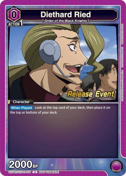 Diethard Ried, UE04BT: CODE GEASS: Lelouch of the Rebellion Release Event Cards UEPR/CGH-1-011