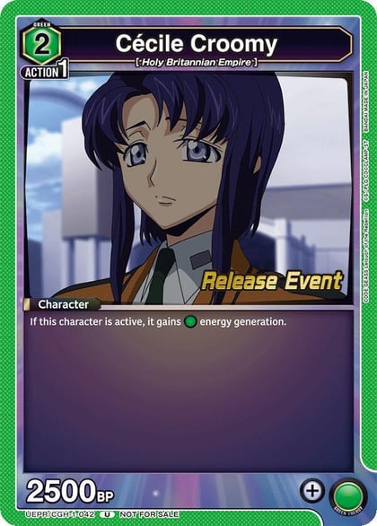 Cecile Croomy, UE04BT: CODE GEASS: Lelouch of the Rebellion Release Event Cards UEPR/CGH-1-042