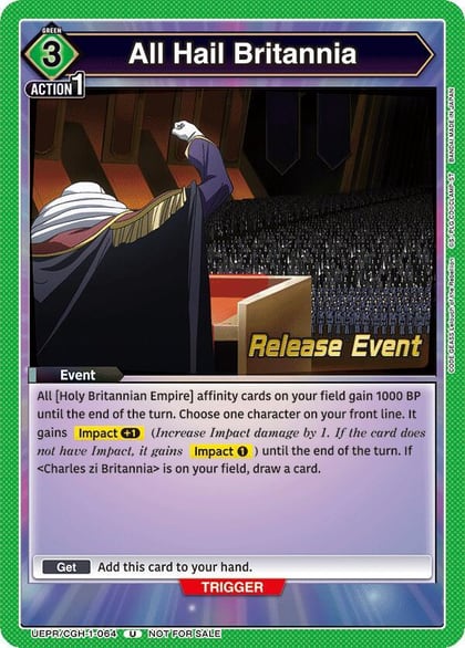 All Hail Britannia, UE04BT: CODE GEASS: Lelouch of the Rebellion Release Event Cards UEPR/CGH-1-064