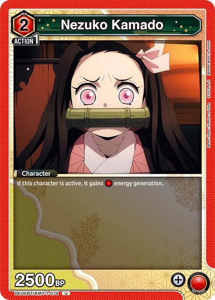 Nezuko Kamado (074), UE05BT: Demon Slayer: Kimetsu no Yaiba UE05BT/KMY-1-074
