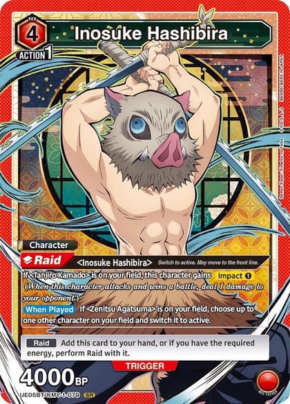 Inosuke Hashibira (079), UE05BT: Demon Slayer: Kimetsu no Yaiba UE05BT/KMY-1-079
