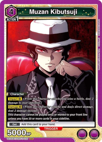 Muzan Kibutsuji (035), UE05BT: Demon Slayer: Kimetsu no Yaiba UE05BT/KMY-1-035