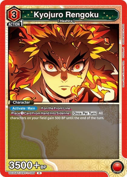 Kyojuro Rengoku (089), UE05BT: Demon Slayer: Kimetsu no Yaiba UE05BT/KMY-1-089